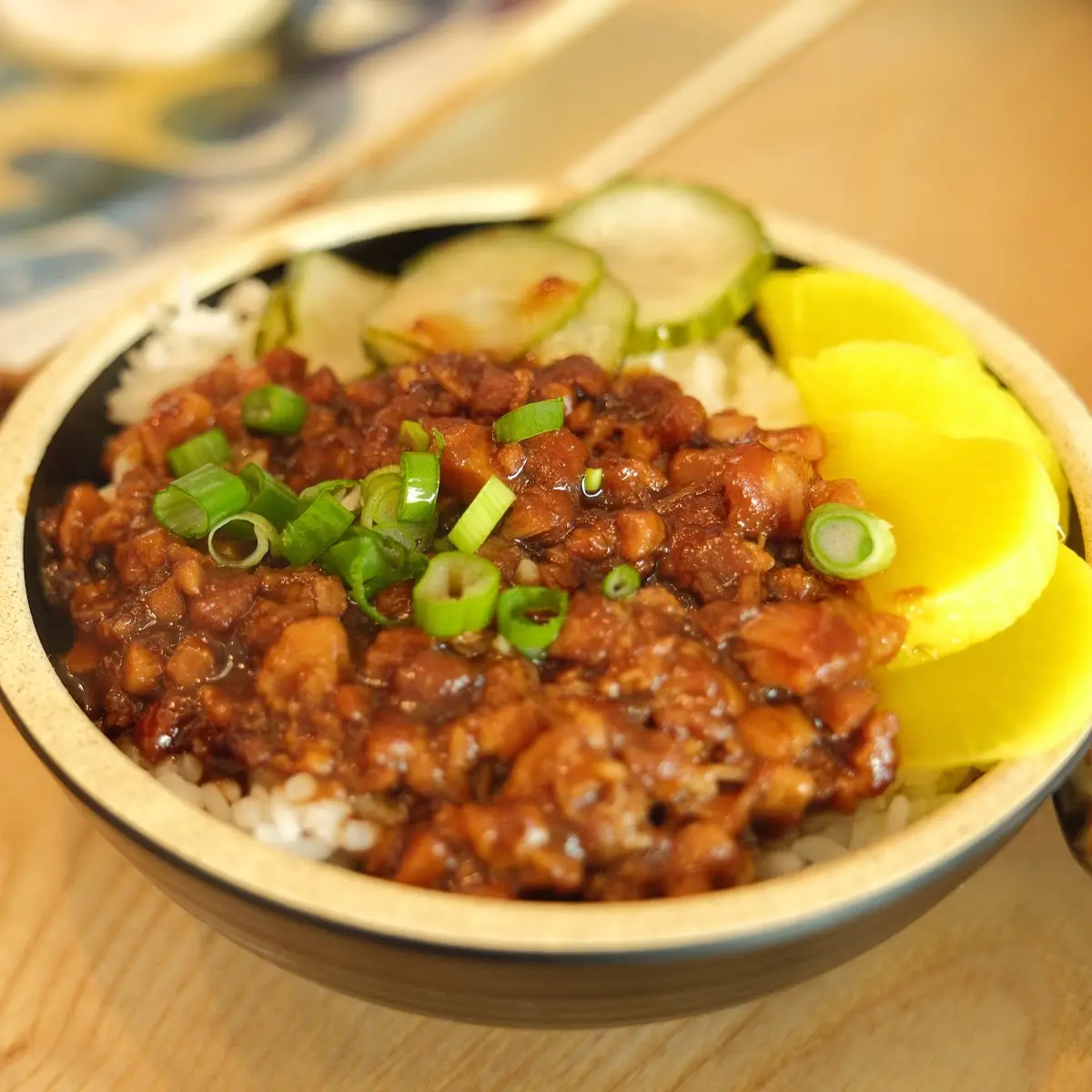 braised pork rice 滷肉飯
